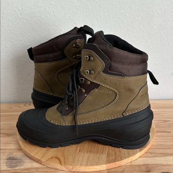 Weatherproof Mens Blake Waterproof Insulated Flat Heel Winter Boots main image 5